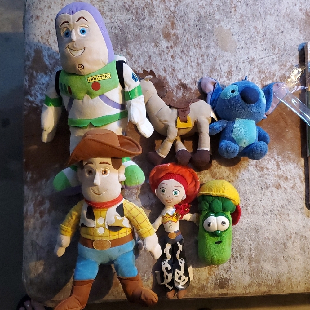 Toy Story and Stitch Plush Toy Set